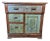 19th Century Antique Primitive Cabinet Dry Sink Washstand Cupboard For Sale