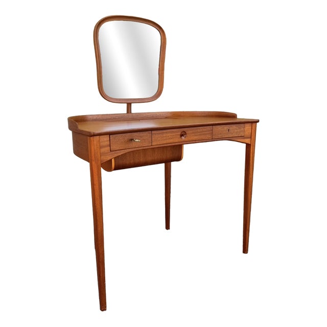 Birgitta Dressing Table by Carl Malmsten for Bodafors, 1950s For Sale