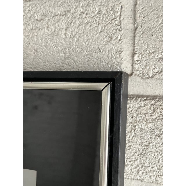 1970s Seena Donneson , Black, Gold & Silver Mixed-Media Art. For Sale - Image 11 of 13