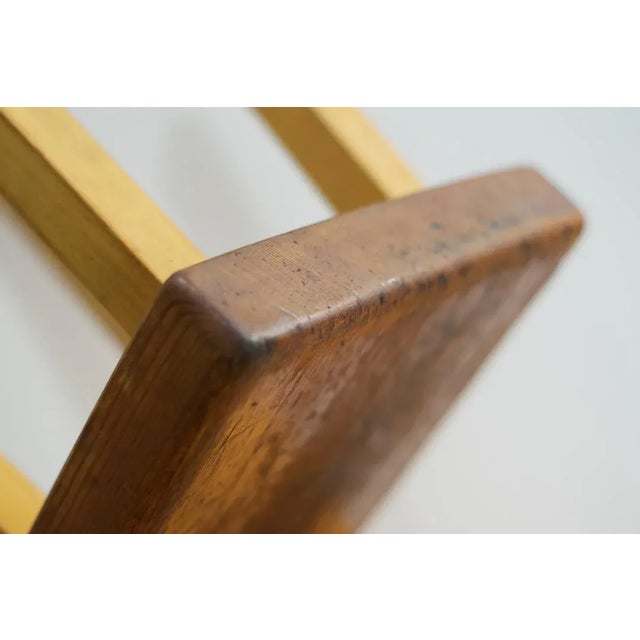 Set of Vintage Wood Stools by Charlotte Perriand for Mountain Les Arcs, 1960s For Sale - Image 9 of 18