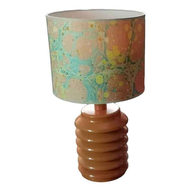 Mid-Century Metal Lamp For Sale