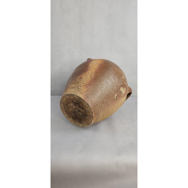 Ceramic 19th Century Puisaye Sandstone Jug, France For Sale - Image 7 of 8