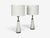 1960s Carl Fagerlund, Swedish Modern, Table Lamps, White Glass, Sweden For Sale - Image 4 of 12