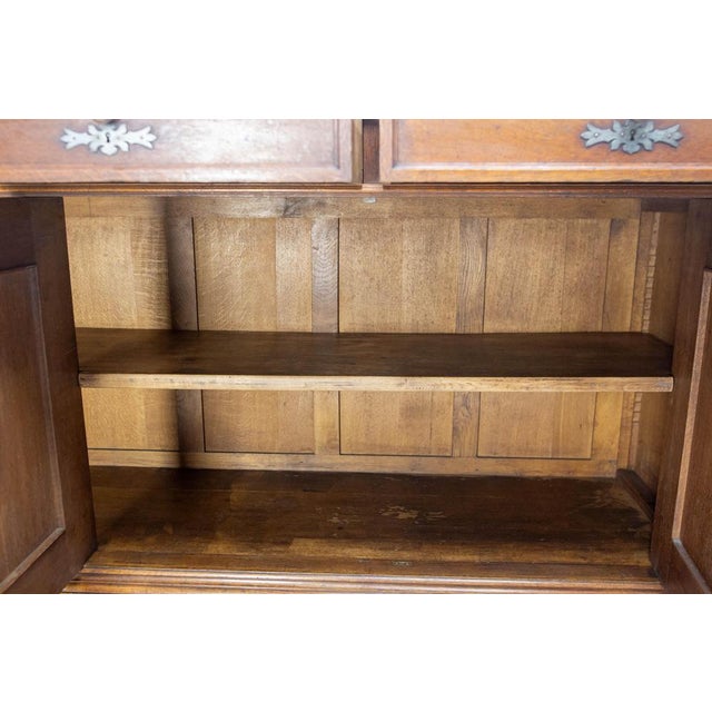 French Credenza in Oak, 1890s For Sale - Image 13 of 18