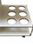 Chrome and White Laminate Serving Trolley, Italy, 1970s For Sale - Image 6 of 8