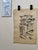Paper Henry Emil Salloch Original Pen and Ink on Paper Urban Scene, 1957. For Sale - Image 7 of 7