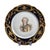 Cobalt Royal Blue Portrait Plate from Paris Porcelain, 1870s For Sale - Image 11 of 11