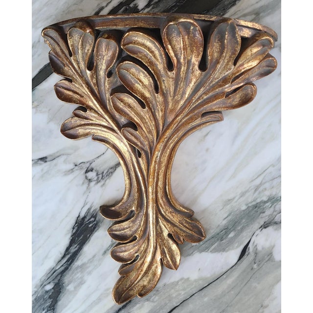 Vintage Hollywood Regency Serge Roche Style Wall Sconce - Attributed to Uttermost For Sale - Image 4 of 12