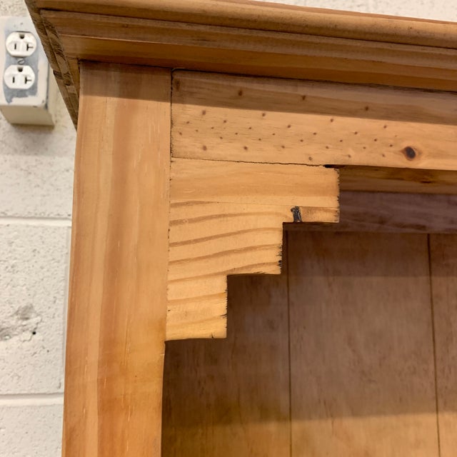 Rustic Pine Bookshelf Made in Mexico Chairish