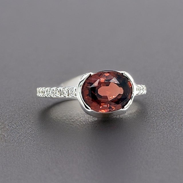 Natural Finely Faceted Quality Zircon Diamond Ring 6.5 14k White Gold 4.32 TCW Certified $2,490 221356 This is a Unique...