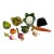 Vintage Handmade Papier-Mâché Vegetables - Set of 10 For Sale