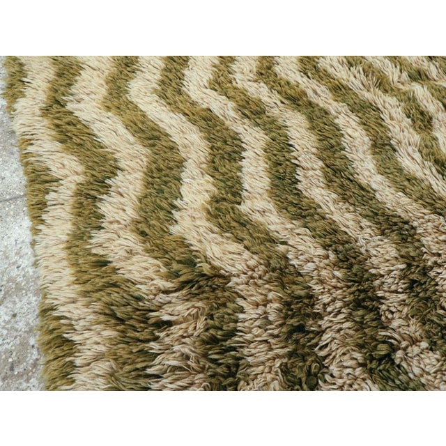 Mid 20th Century Galerie Shabab Collection Mid-20th Century Turkish Tulu Rug For Sale - Image 5 of 10