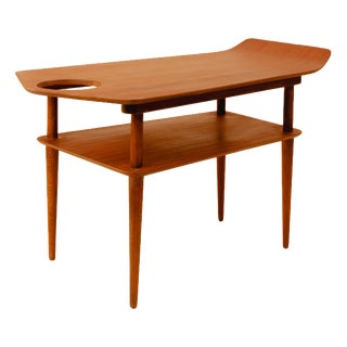 Mid-Century Modern British Teak Side Table by Ewart Myer for Horatio Myer & Co, 1960s For Sale