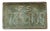 Railroad Train Plaque in Bronze For Sale