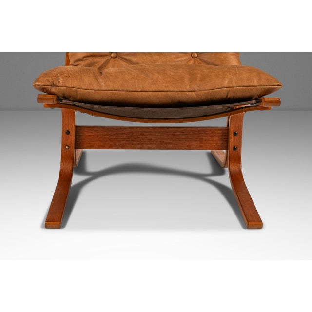 Scandinavian Mid-Century Modern "Siesta" Chair in New Leather Upholstery Attributed to Igmar Relling for Westnofa, Norway, C. 1970's For Sale - Image 12 of 18