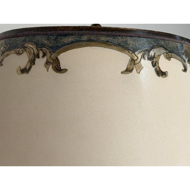 Mid 20th Century Italian Baroque Barley Twist Table Lamps - Silvered and Giltwood - a Pair For Sale - Image 13 of 18