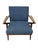 1960s Mid-Century Danish Modern Poul Jensen for Selig Walnut "Z" Arm Chairs For Sale - Image 5 of 10