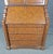 1970s Palermo Inlaid Burled Walnut Secretary Desk with Bookcase Top For Sale - Image 5 of 12