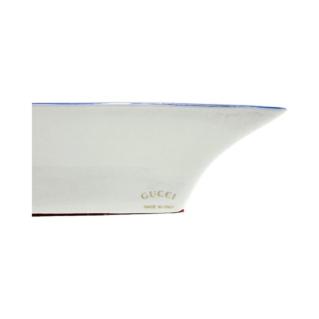 Gucci Vintage Gucci Nautical Rowing Oars Porcelain Ashtray For Sale - Image 4 of 9