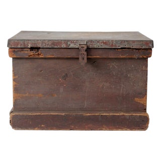 Antique Railroad Conductor Box For Sale
