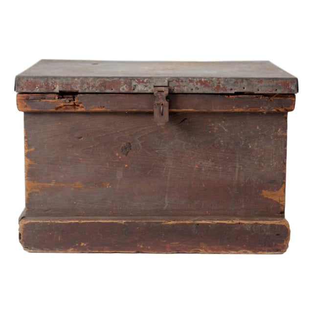 Antique Railroad Conductor Box For Sale
