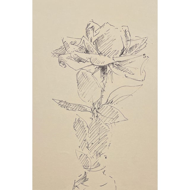 Drawing from the estate of Northwest School artist Neil Meitzler (1930 - 2009). Signed and dated. Meitzler's work can be...