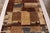 Art Deco Hand-Knotted Art Deco Rug Beige Brown Blue Cubist Pattern by Rug & Kilim For Sale - Image 3 of 9