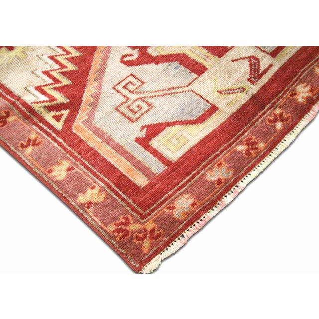 Traditional 1960s Turkish Oushak Runner For Sale - Image 3 of 6