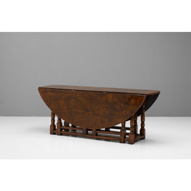 Drop Leaf Dining Table, 1960 For Sale - Image 3 of 9