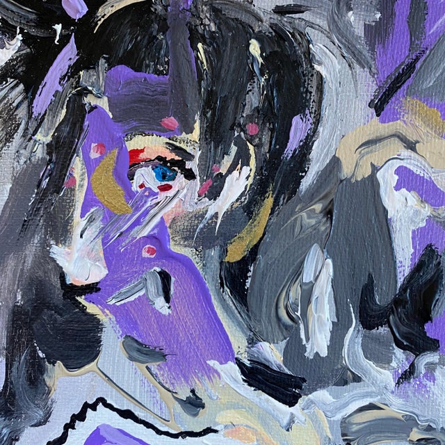 2020s Original Contemporary "Private Eyes" Painting by Lee Ten Hoeve For Sale - Image 5 of 7