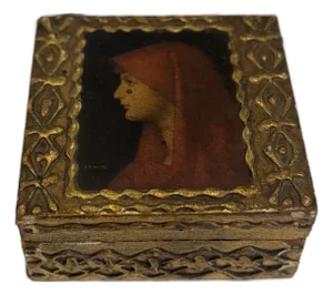 Mid 20th Century Vintage Florentine Italian Trinket Box