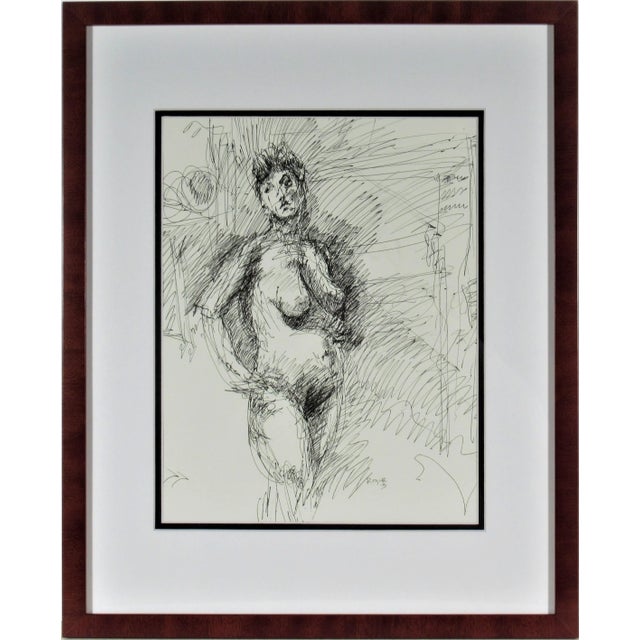 Drawing/Sketching Materials Richard Royce, Nude, 2013 For Sale - Image 7 of 7
