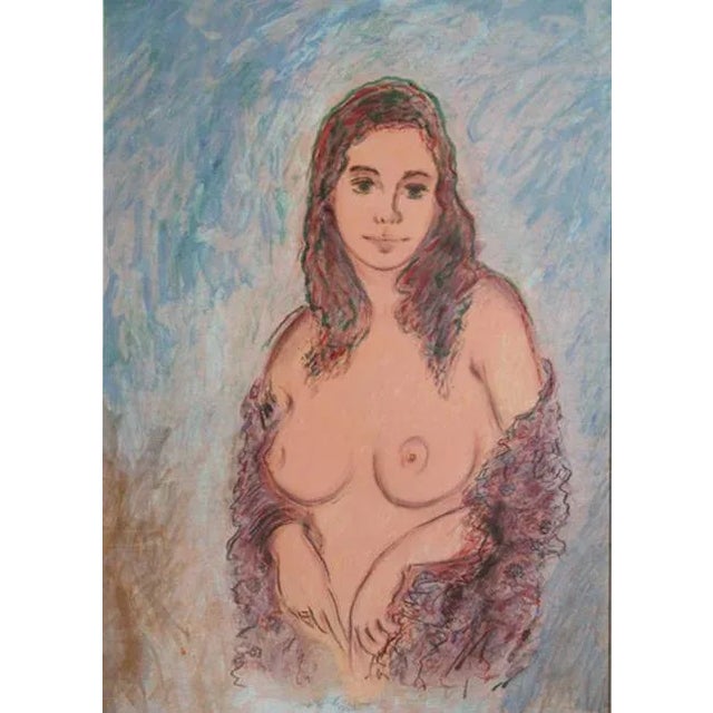 Artist: Wayne Ensrud, American (1934 - ) Title: Nude #2 Year: 1980 Medium: Lithograph, signed and numbered in pencil...