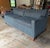 Beautiful Arosa Sleeper Sofa by Charles Stewart featuring custom upholstery in McLaurin & Piercy Pendhapa Indigo fabric....