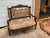 very unique antiques wood and tapestry beautiful design and detail I love it because is very nice antiques piece