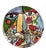Ceramic Wall Plate by Gennaro Condurso, Seminara, Italy, 2000s For Sale