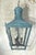 Turquoise Vintage Solid Copper and Brass Hanging Lantern / 12”x 12”x 23” High For Sale - Image 8 of 17