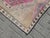 Textile Mid 20th Century Extra Long Vintage Turkish Carpet Runner Pink Rug Runner For Sale - Image 7 of 12