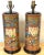 Pair of Meiji Period Japanese Kutani Porcelain "100 Poems" Vases, Now as Lamps For Sale - Image 9 of 12