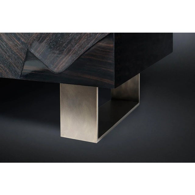 Not Yet Made - Made To Order Ebony Andy Sideboard from VGnewtrend For Sale - Image 5 of 6