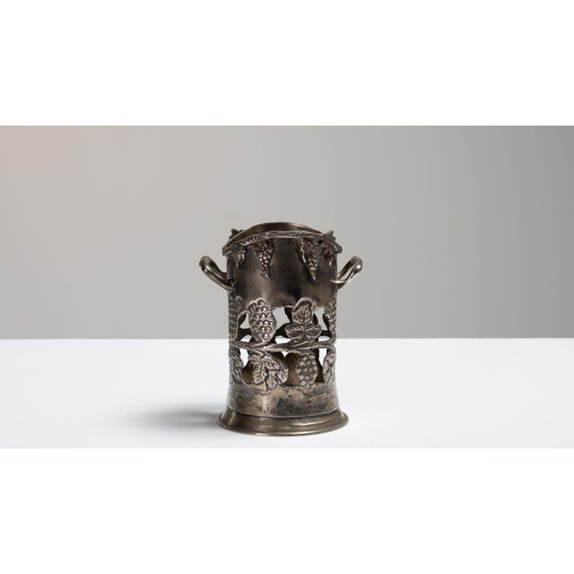 Mid 20th Century France Art Nouveau Silver Decorative Object For Sale - Image 9 of 15