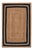 2'x3'Ft. Navy Blue Jute Braided Rectangle Boho Chic Rug For Sale