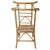Mid-Century Hollywood Regency Bamboo & Rattan Pagoda Writing Desk and Chair Set - 2 Piece For Sale - Image 9 of 11