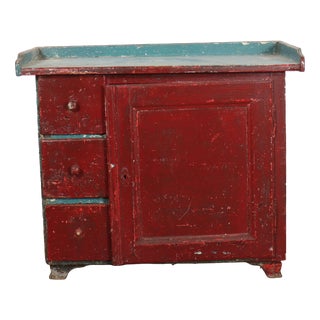 Austrian Orignial Painted Buffet For Sale