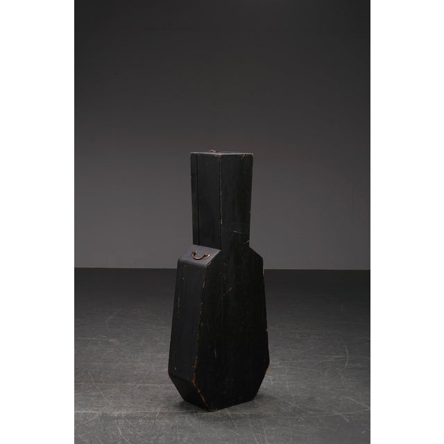 Early 20th Century Cubist Sculptural Cello Case For Sale - Image 3 of 17