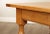 Vintage Custom Crafted Oak Trestle Table For Sale - Image 10 of 13
