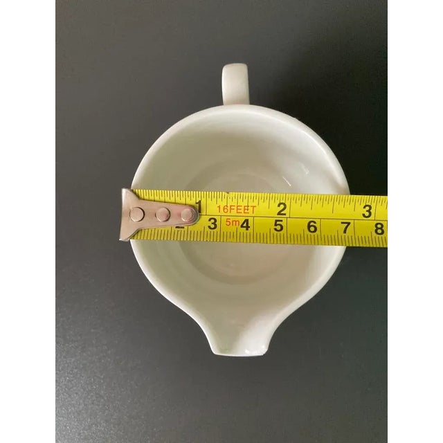 Mid 20th Century Villeroy & Boch Acapulco Bird and Flower Porcelain Creamer Pitcher For Sale - Image 9 of 12