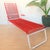 Vintage Metal and Plastic Garden Lounger by Henkel Ideal, 1970s For Sale - Image 6 of 8