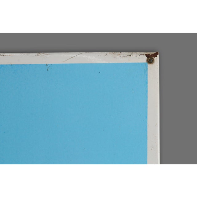 Large Vintage Belgian Advertising Sign for Nivea Cosmetics, 1970s For Sale - Image 6 of 12