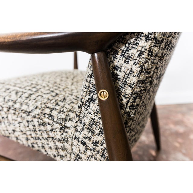 Mid-Century GFM 87 Armchair by Juliusz Kędziorek for GFM, Poland, 1960s For Sale - Image 10 of 14